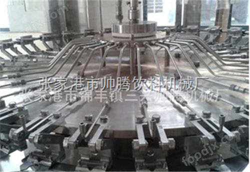 冲洗、灌装、封盖三合一机