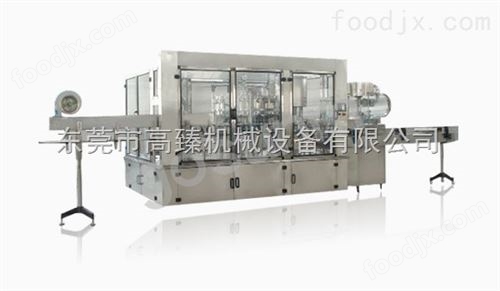 聚酯瓶饮料灌装机_冲瓶_封盖_灌装三联机【高臻机械】